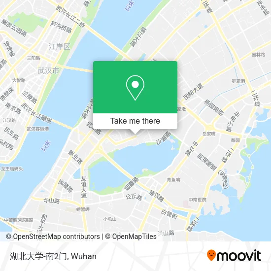 湖北大学-南2门 map