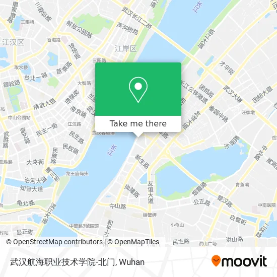 武汉航海职业技术学院-北门 map