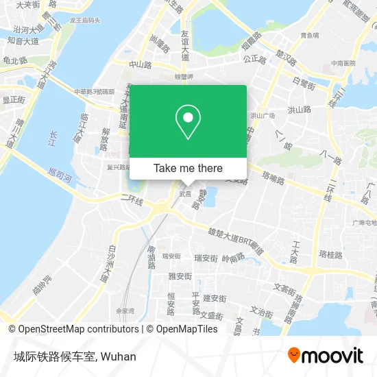城际铁路候车室 map