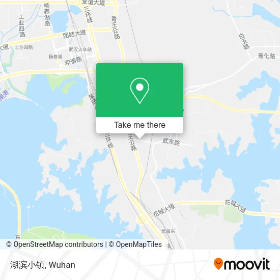 湖滨小镇 map
