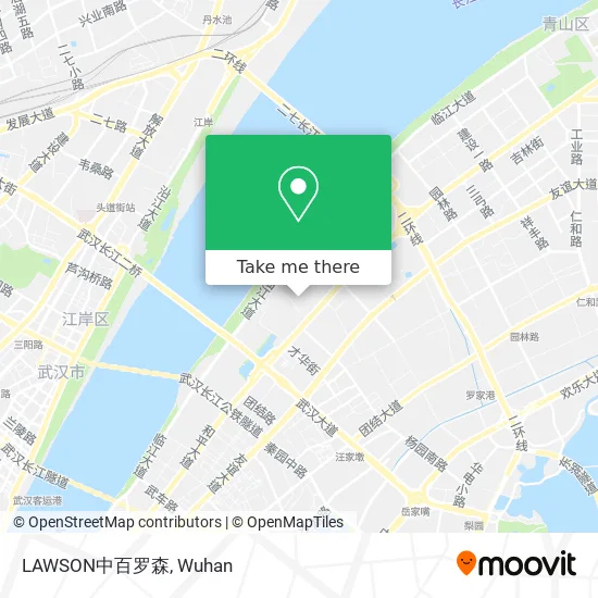 LAWSON中百罗森 map