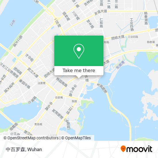 中百罗森 map