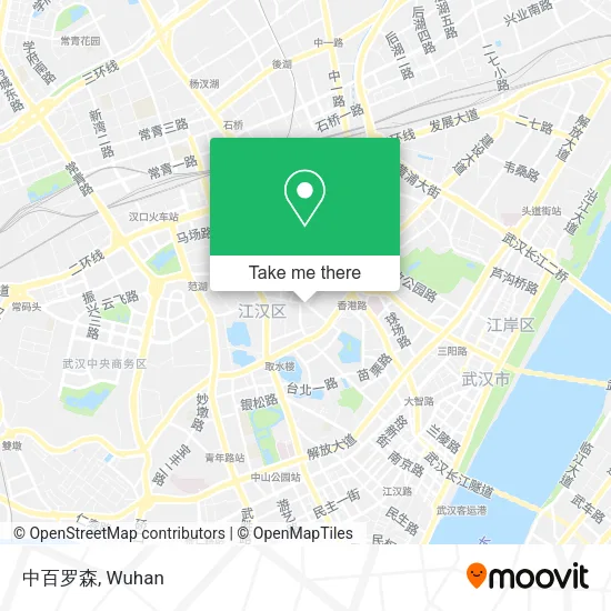 中百罗森 map