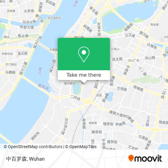 中百罗森 map