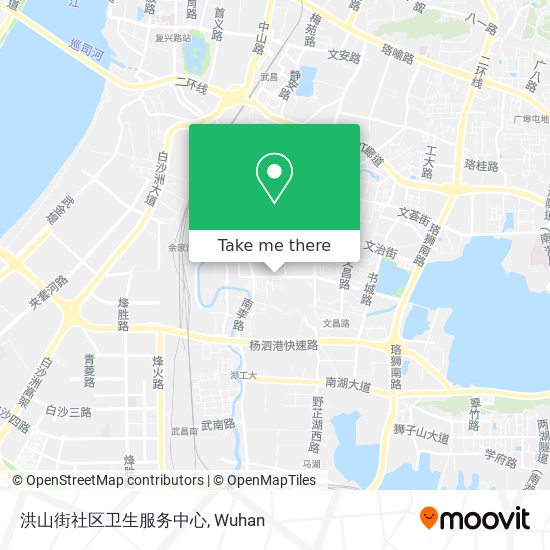 洪山街社区卫生服务中心 map