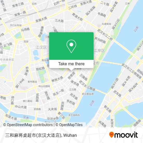 三和麻将桌超市(京汉大道店) map