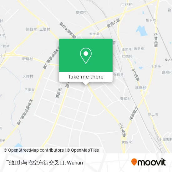 飞虹街与临空东街交叉口 map