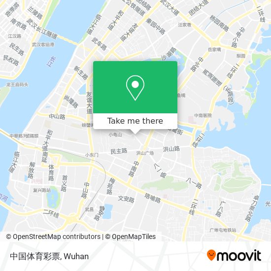 中国体育彩票 map