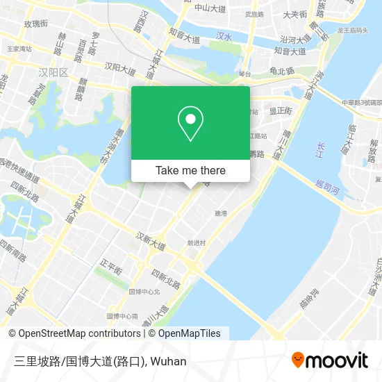 三里坡路/国博大道(路口) map