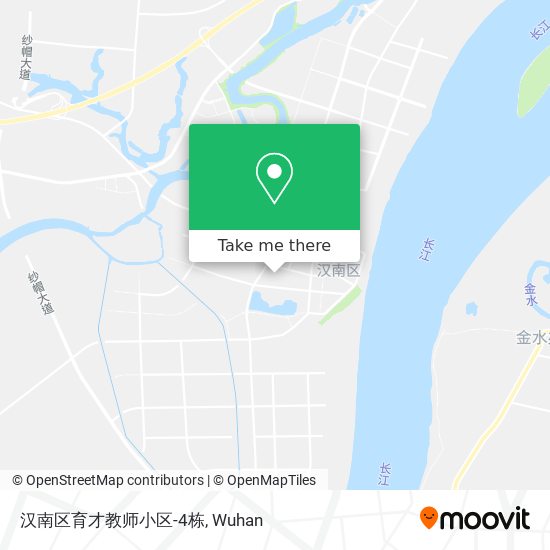 汉南区育才教师小区-4栋 map