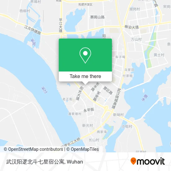 武汉阳逻北斗七星宿公寓 map