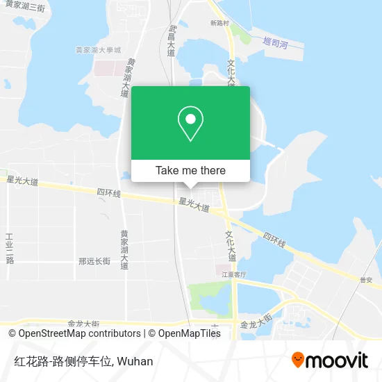 红花路-路侧停车位 map