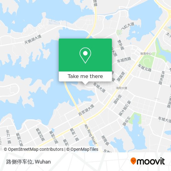 路侧停车位 map