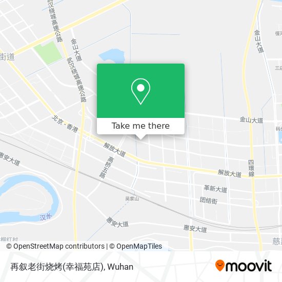 再叙老街烧烤(幸福苑店) map