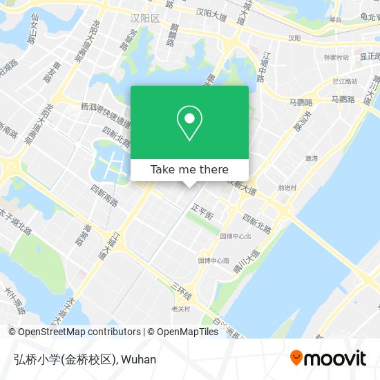 弘桥小学(金桥校区) map