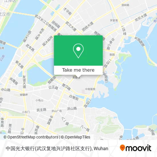 中国光大银行(武汉复地兴沪路社区支行) map