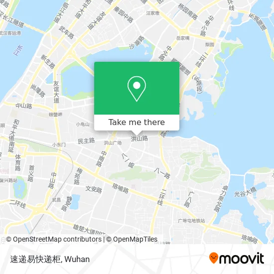 速递易快递柜 map