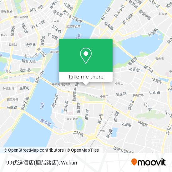 99优选酒店(胭脂路店) map