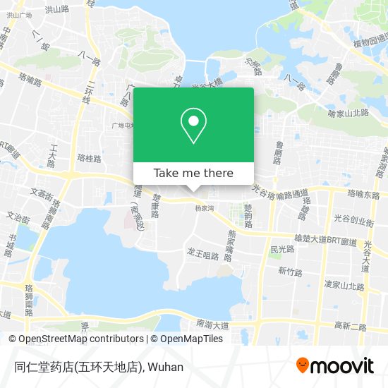 同仁堂药店(五环天地店) map