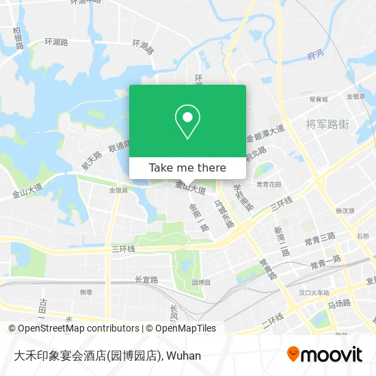 大禾印象宴会酒店(园博园店) map
