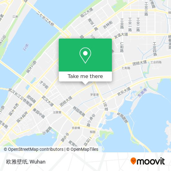 How To Get To 欧雅壁纸in 洪山区by Bus Or Metro
