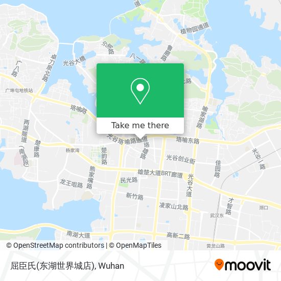 屈臣氏(东湖世界城店) map