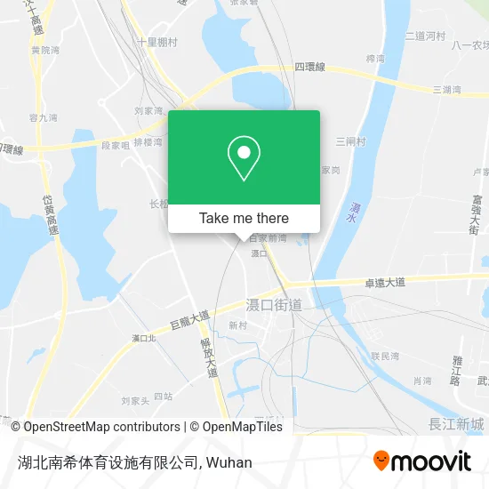湖北南希体育设施有限公司 map