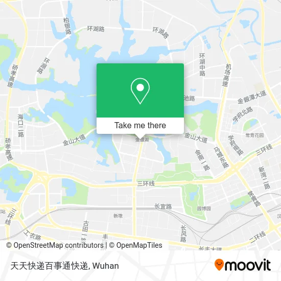 天天快递百事通快递 map