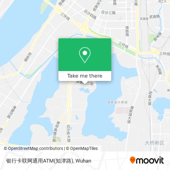 银行卡联网通用ATM(知津路) map