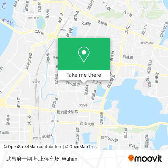 武昌府一期-地上停车场 map