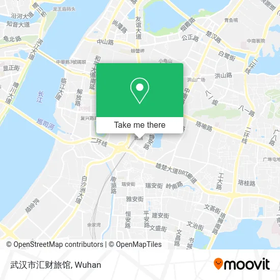 武汉市汇财旅馆 map