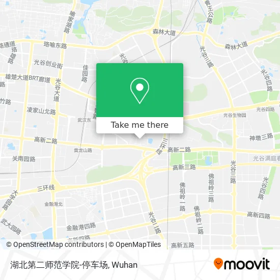 湖北第二师范学院-停车场 map