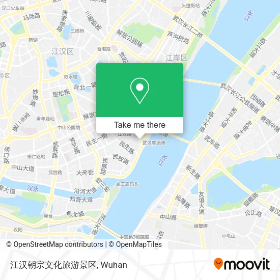 江汉朝宗文化旅游景区 map