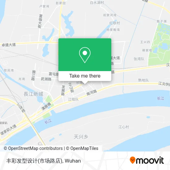 丰彩发型设计(市场路店) map