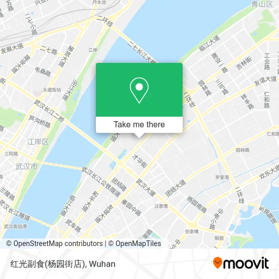 红光副食(杨园街店) map