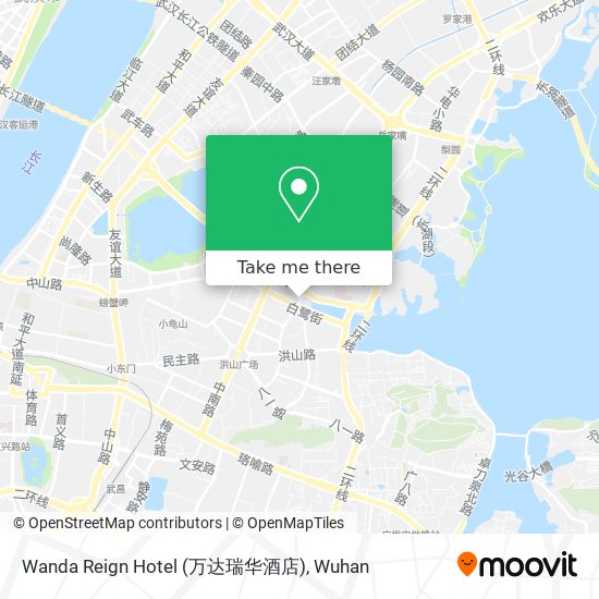 Wanda Reign Hotel (万达瑞华酒店) map