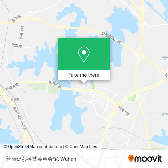 普丽缇莎科技美容会馆 map