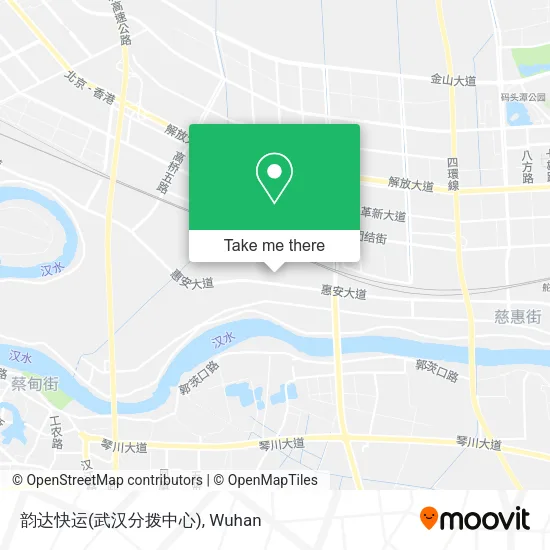 韵达快运(武汉分拨中心) map