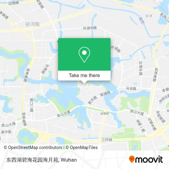 东西湖碧海花园海月苑 map
