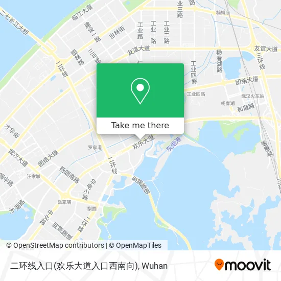 二环线入口(欢乐大道入口西南向) map