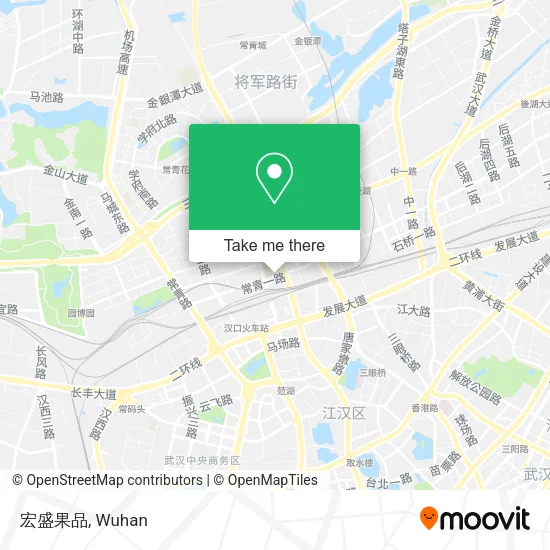 宏盛果品 map