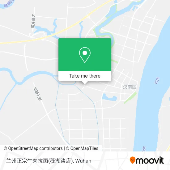 兰州正宗牛肉拉面(薇湖路店) map