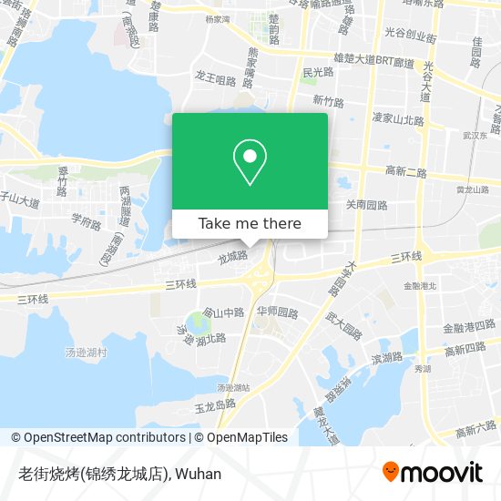 老街烧烤(锦绣龙城店) map