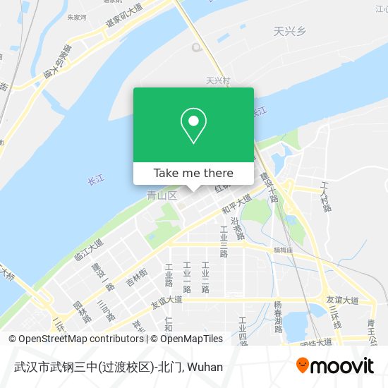 武汉市武钢三中(过渡校区)-北门 map