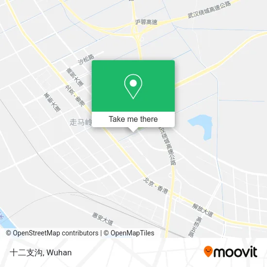 十二支沟 map