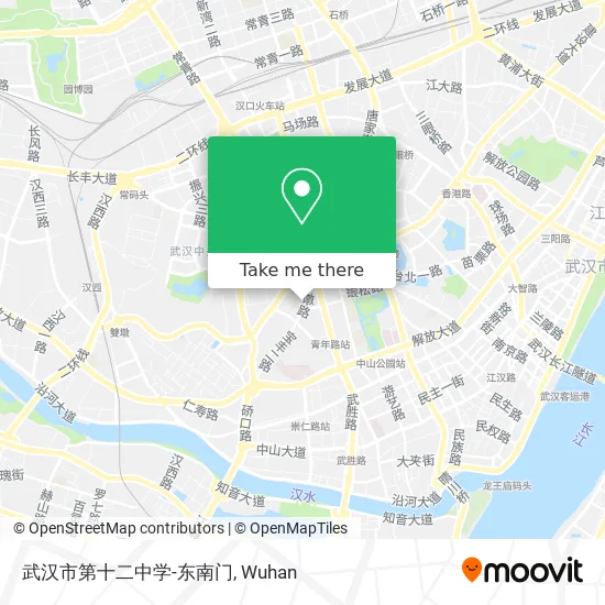 武汉市第十二中学-东南门 map
