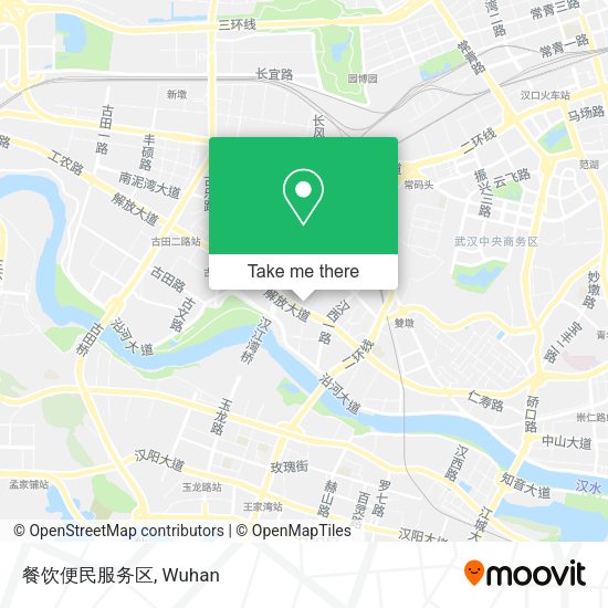 餐饮便民服务区 map