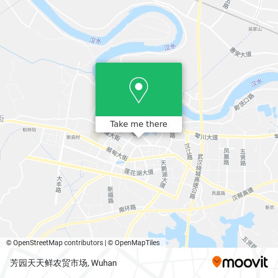 芳园天天鲜农贸市场 map
