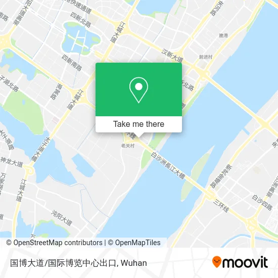 国博大道/国际博览中心出口 map