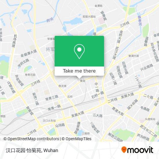 汉口花园·怡菊苑 map